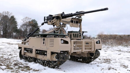 Le Droid TW 12.7 UGV