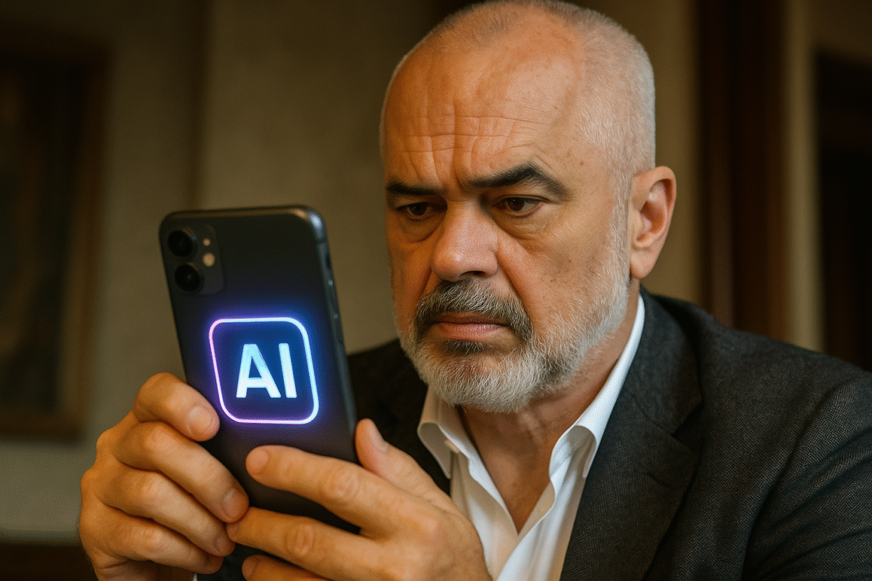 Image IA d'Edi Rama