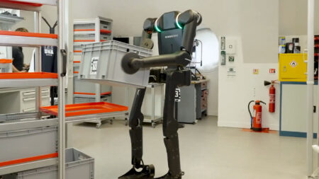 Le robot Calvin-40 de Wandercraft
