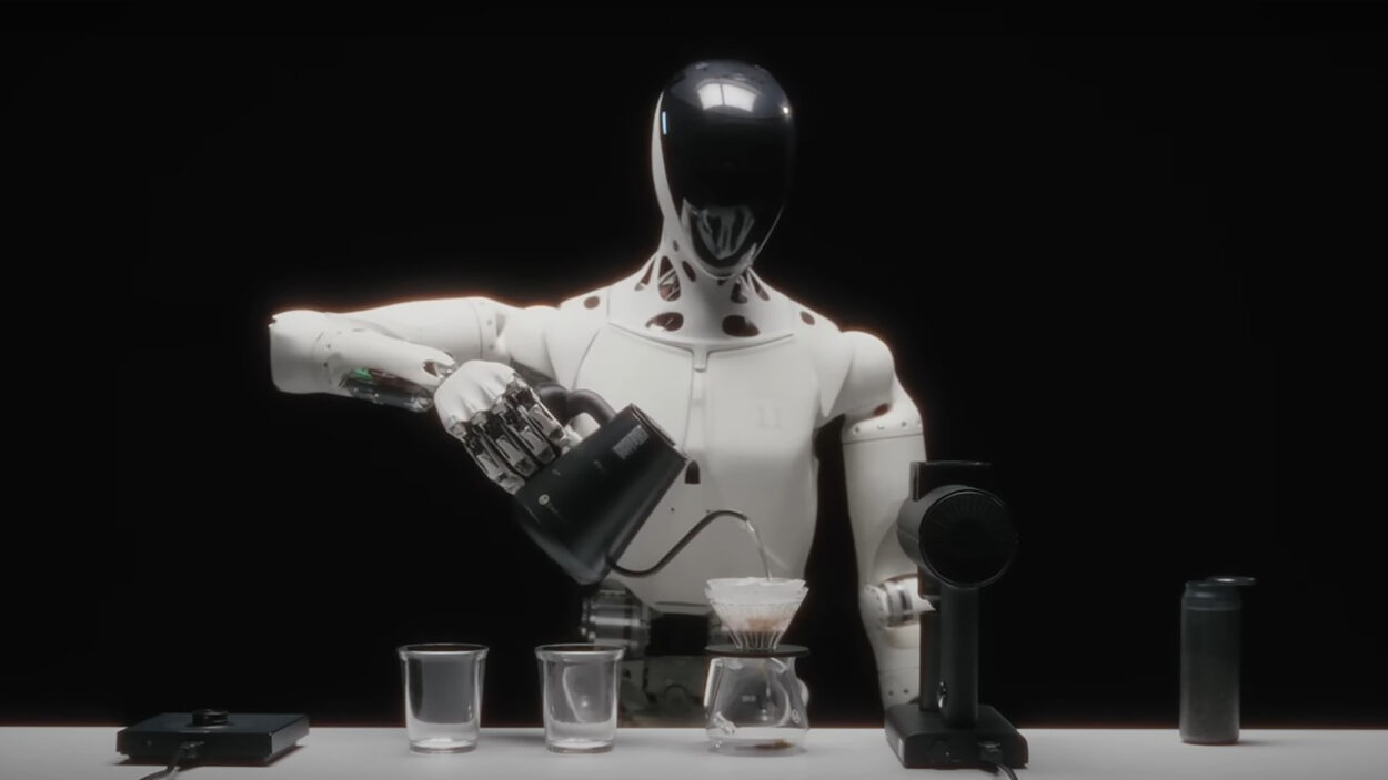 Le robot humanoïde IRON d'XPENG