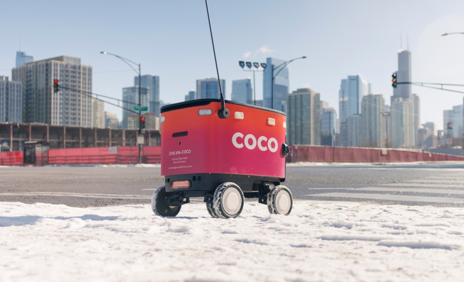 Le robot livreur de Coco Robotics
