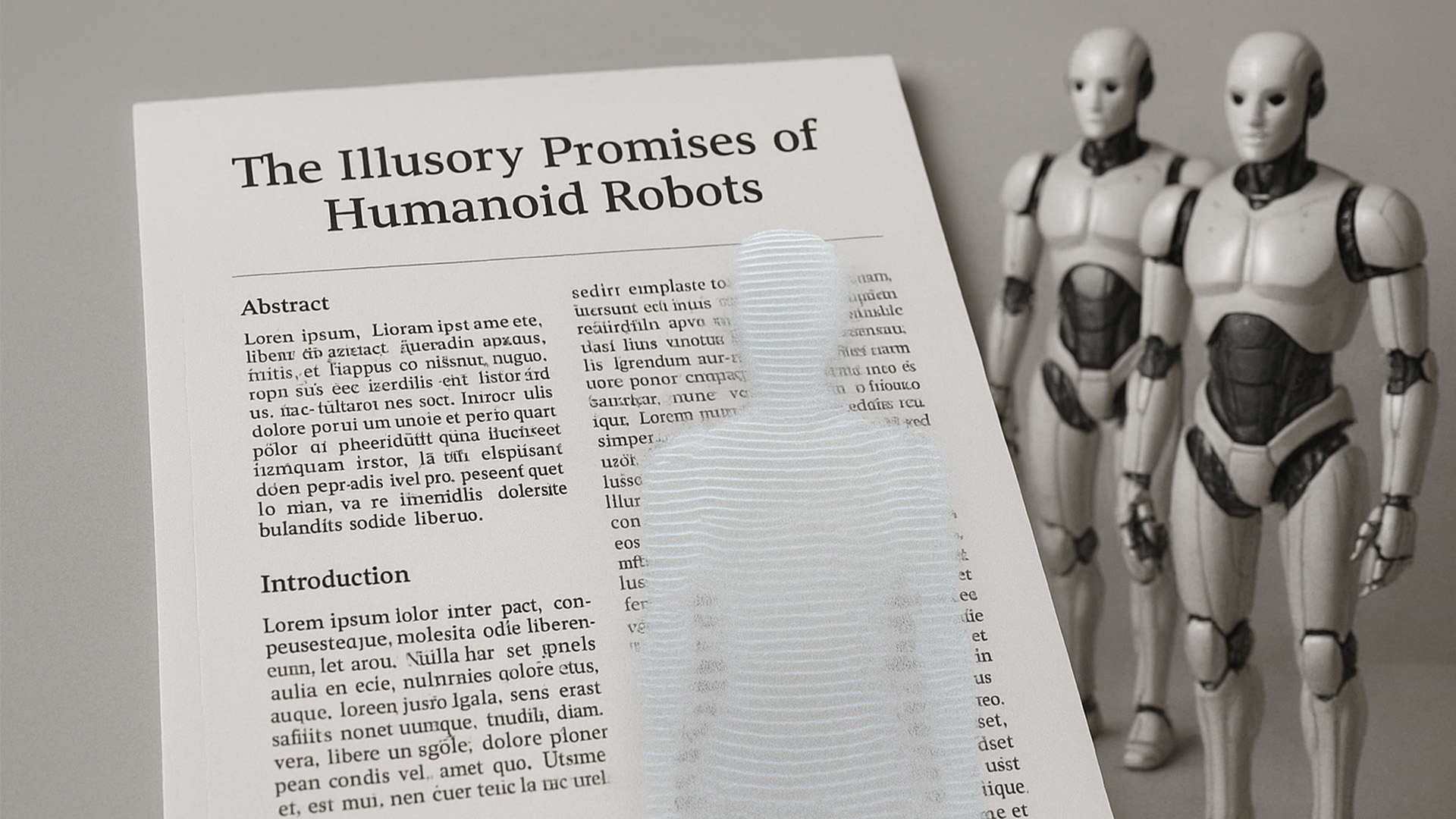 Essai de Rodney Brooks sur les fausses promesses des robots humanoïdes