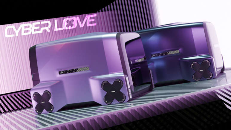 Véhicule Cyber Love de Toyota