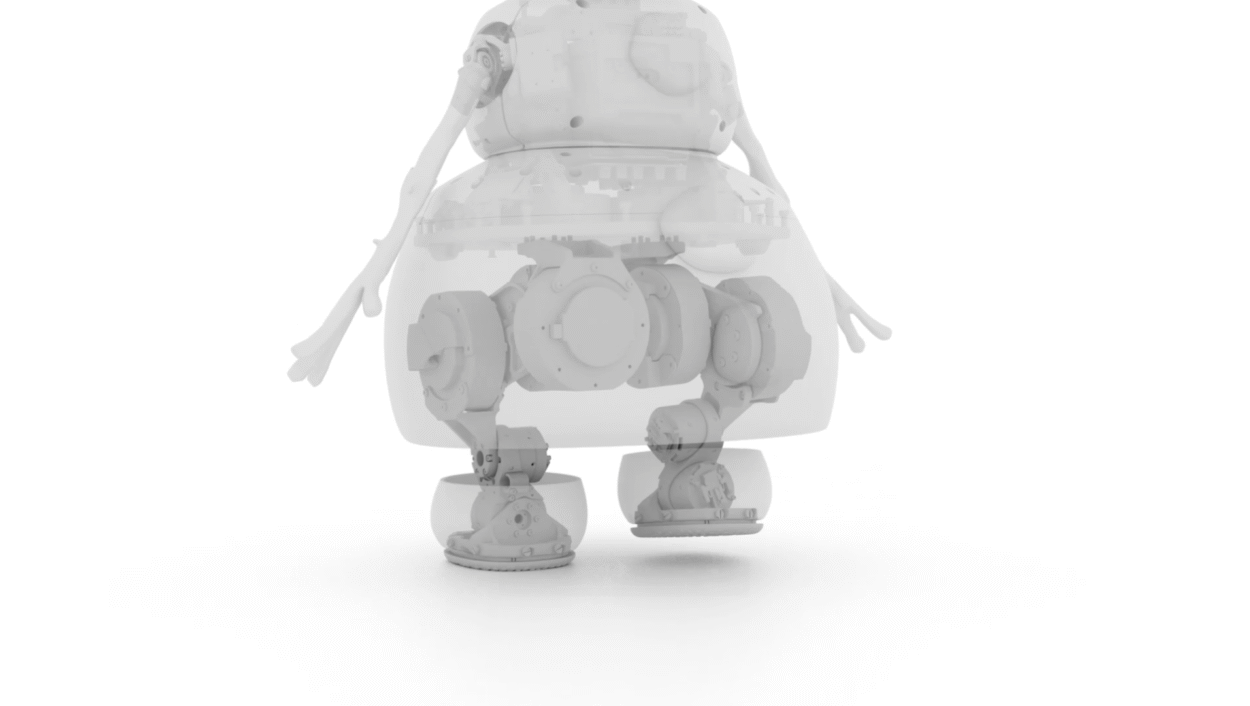 Mécanismes du robot Olaf de Disneyland