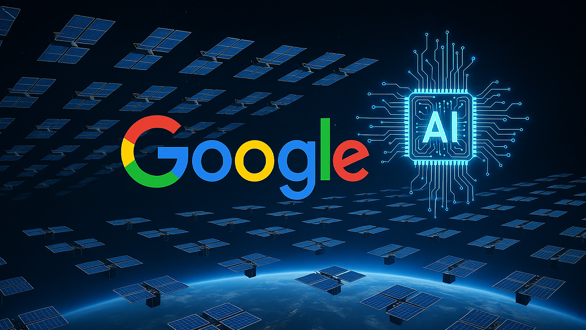 Data centers IA de Google dans l'espace