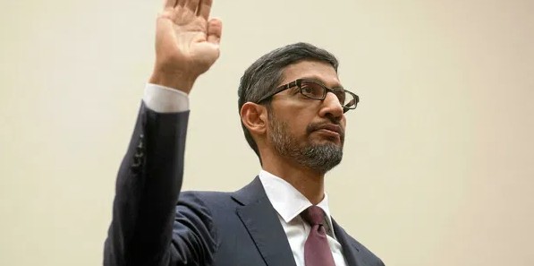 Le PDG de Google, Sundar Pichai, devant la justice américaine