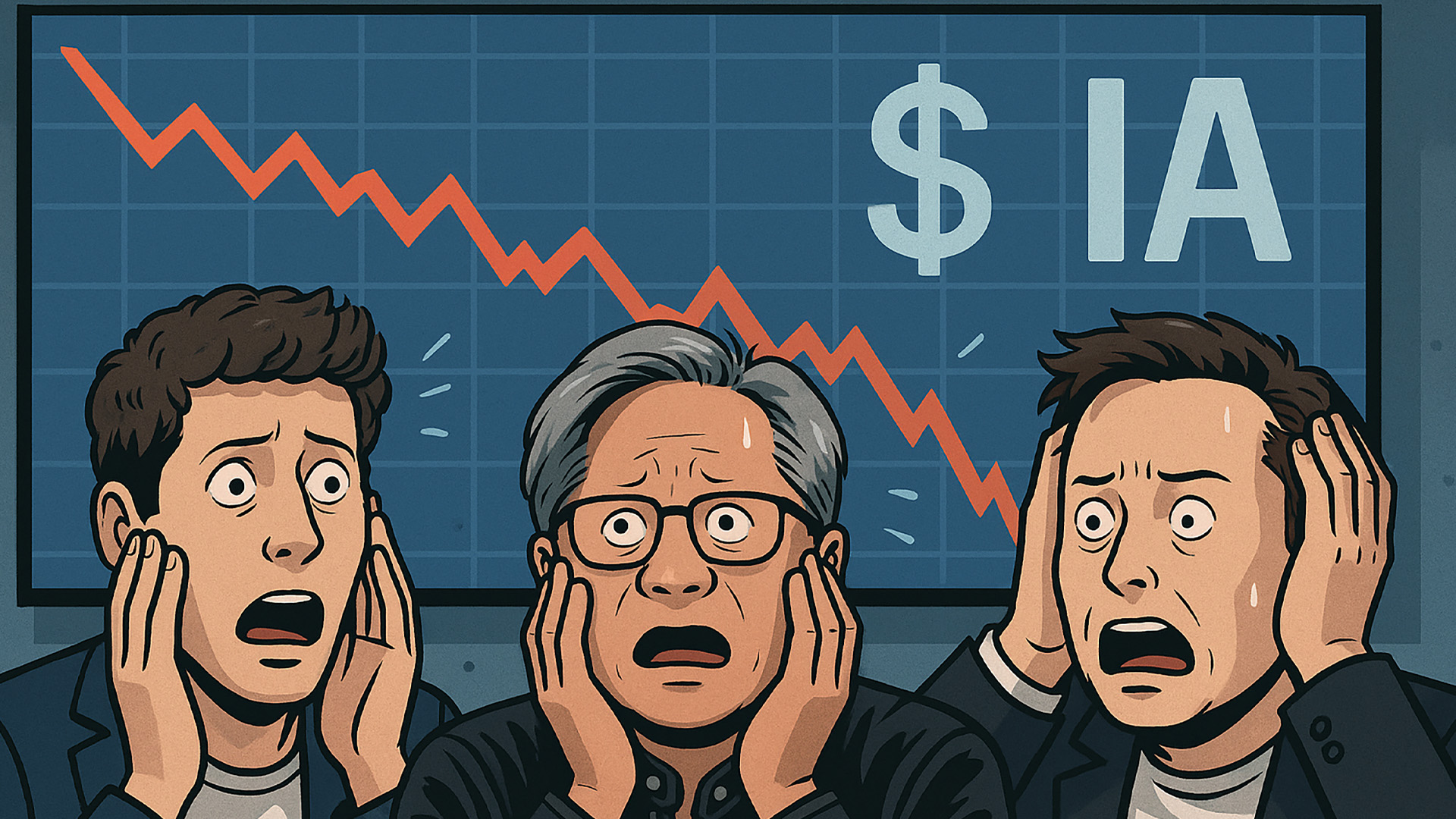 Crainte d'un krash boursier dans l'IA