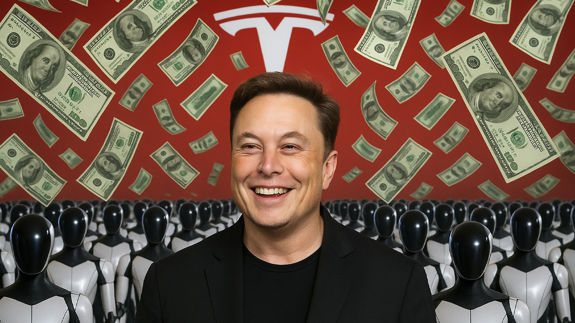 Optimus de Tesla, et Elon Musk trillionnaire potentiel