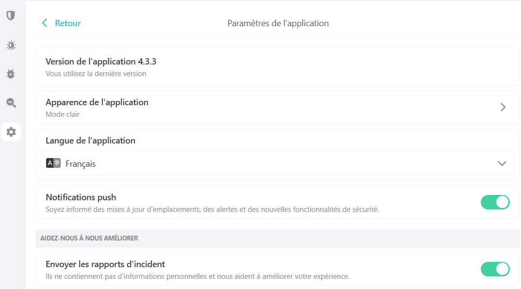 Test surfshark one antivirus paramètres