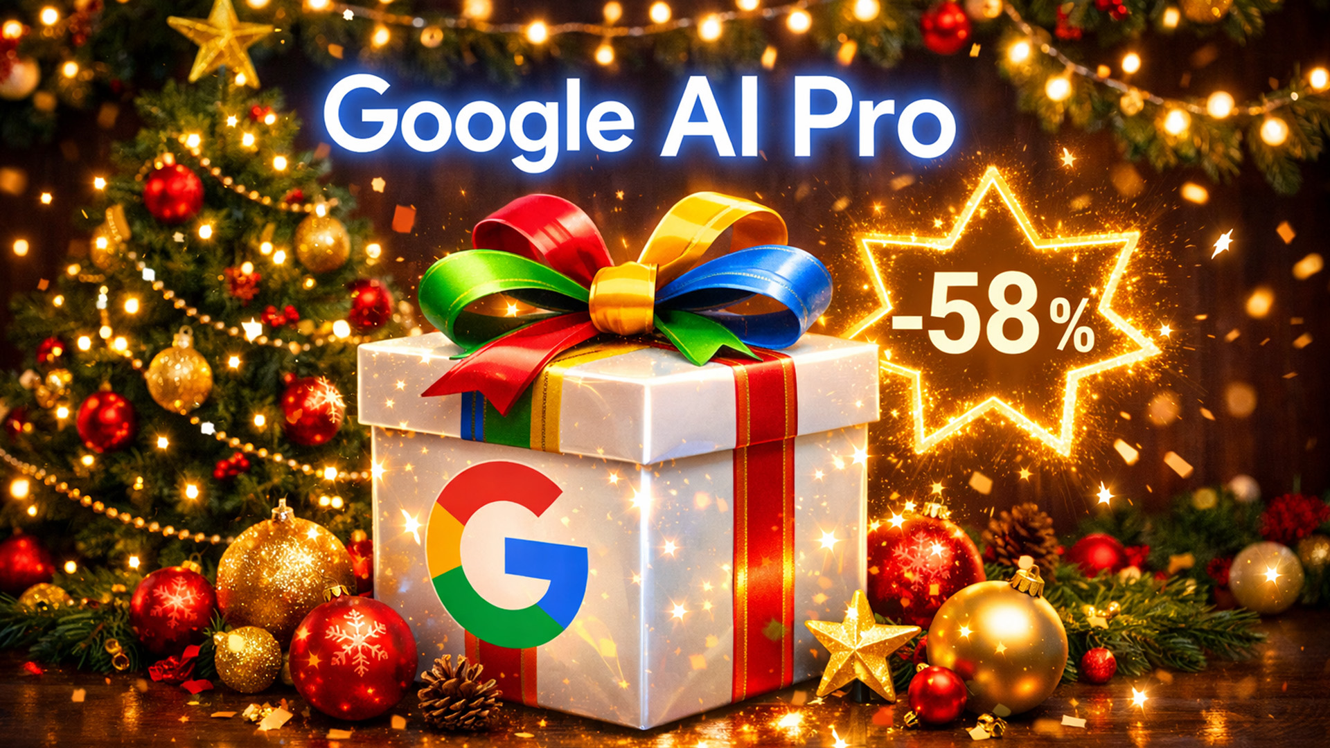 Offre de Nouvel An pour Google AI Pro