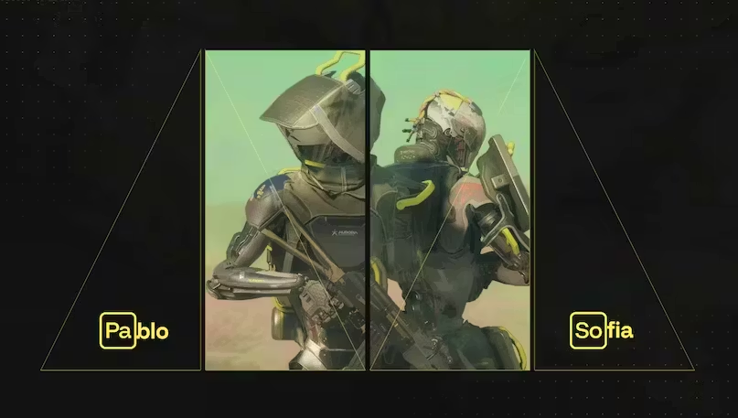 Les PNJ IA Pablo et Sofia d'Ubisoft