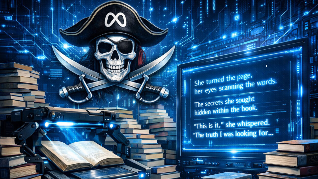 Piratage de livres par Meta et Mistral AI