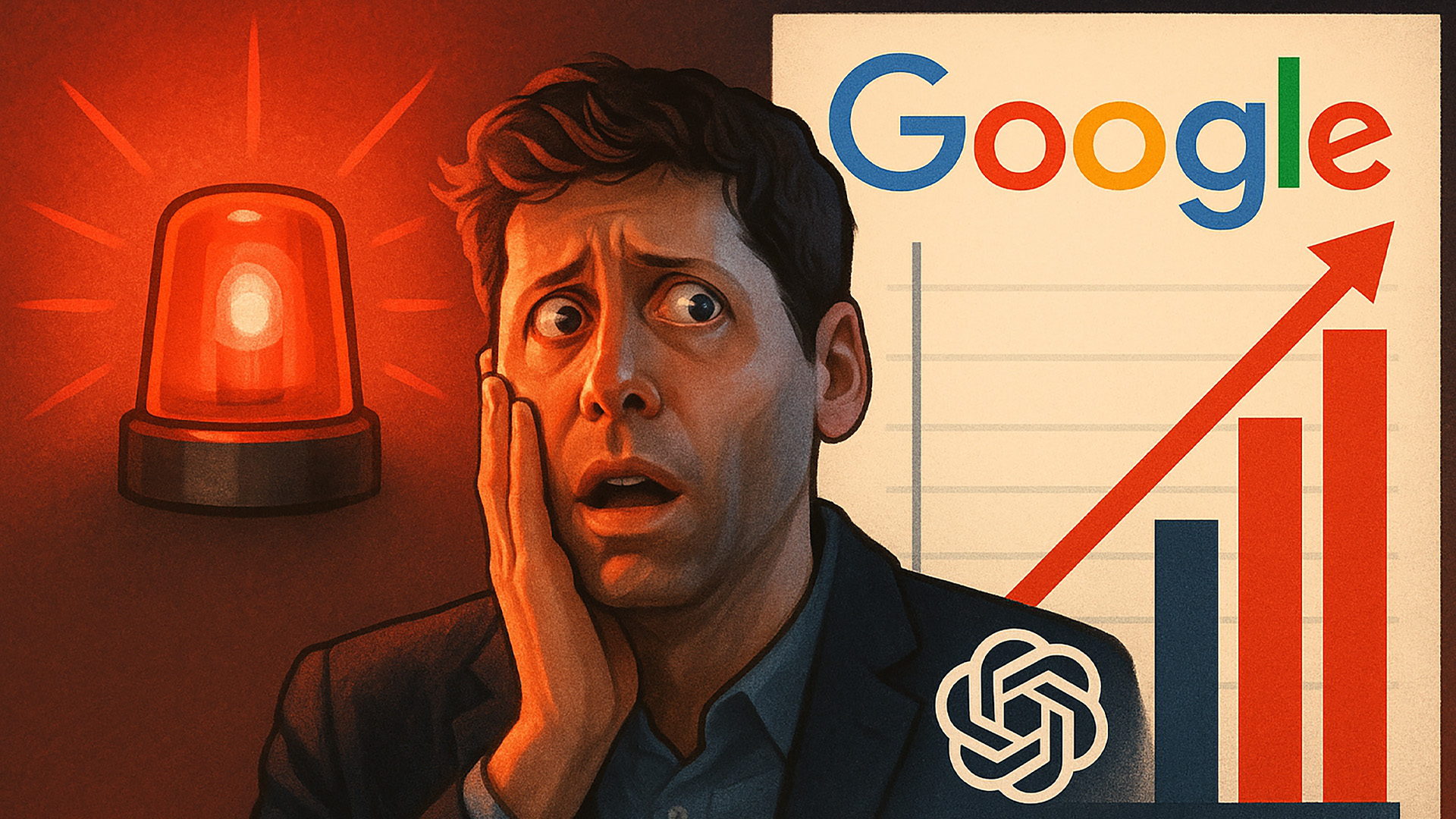 "Code rouge" d'OpenAI face au concurrent Gemini 3 de Google