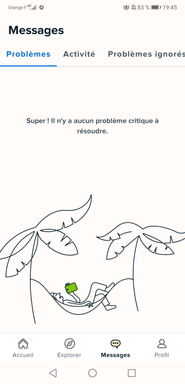 test Avast One messagerie