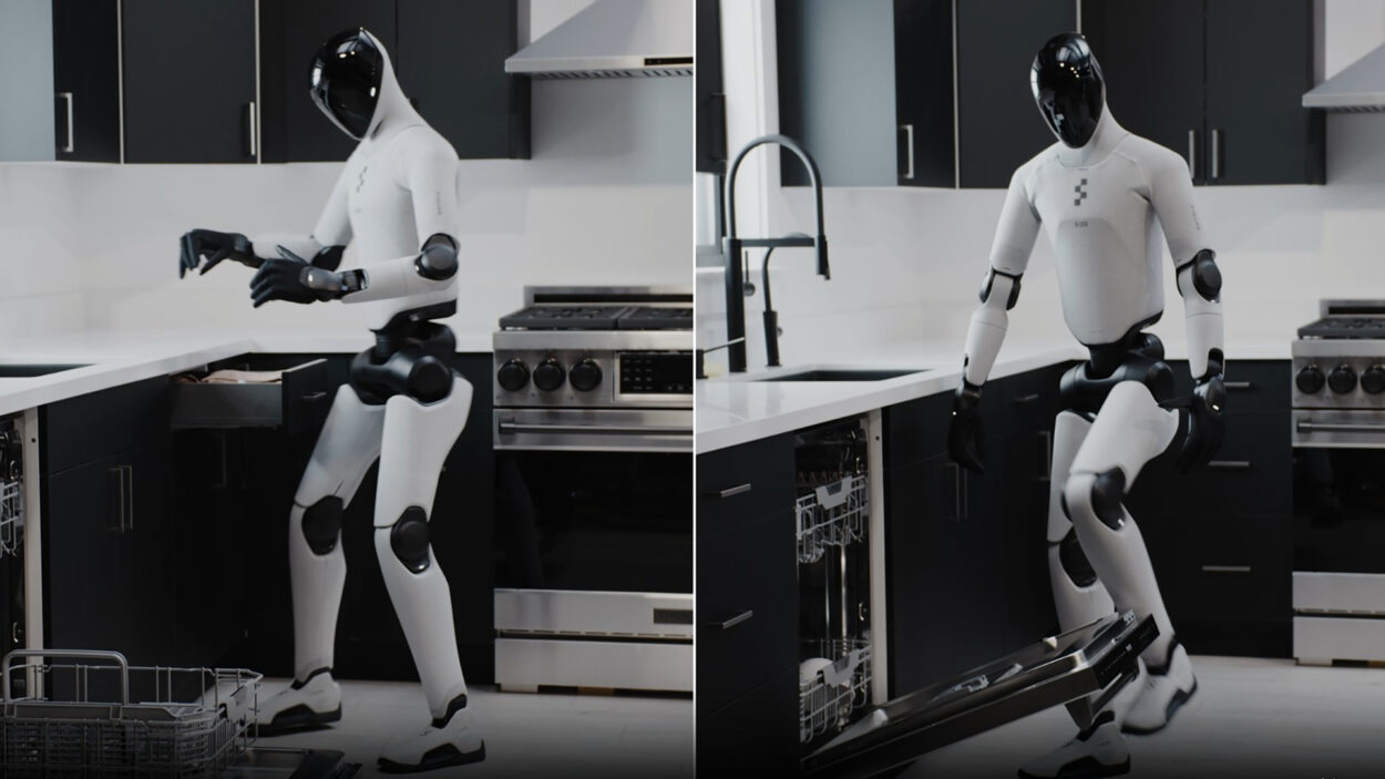 Helix 02 : la nouvelle IA qui permet au robot Figure 03 d’utiliser un lave-vaisselle tout seul Robot Figure 03, avec l'IA Helix 02