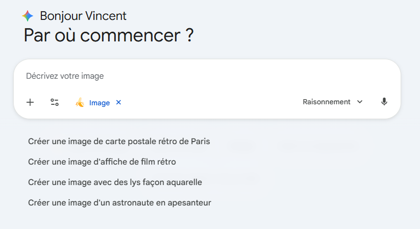Nano Banana Pro dans Gemini