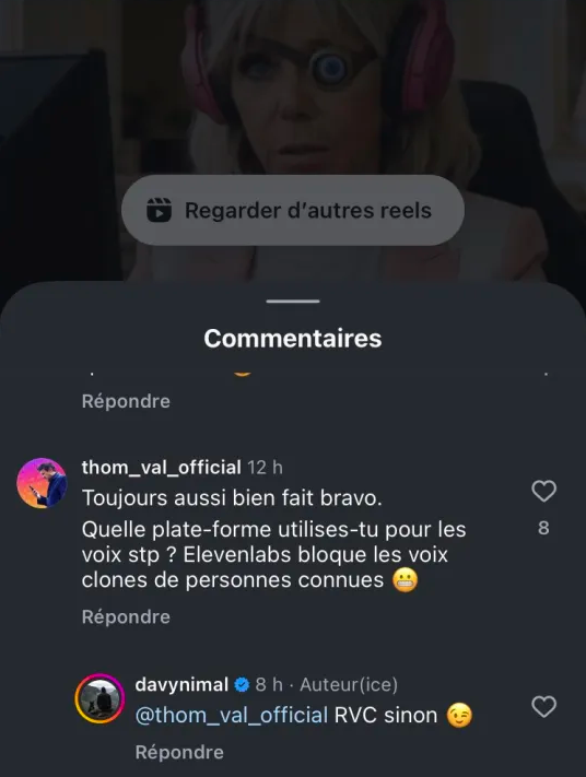 Instagram de Davynimal