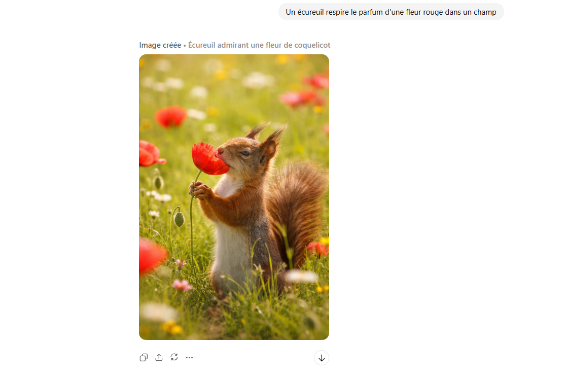 Exemple de prompt et image avec GPT Image 1.5