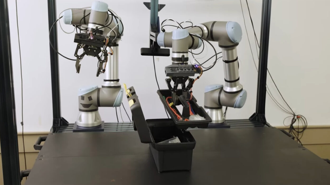 Rho-alpha : Microsoft a créé un modèle d’IA pour rendre les robots sensibles au toucher Robot et modèle Rho-alpha de Microsoft