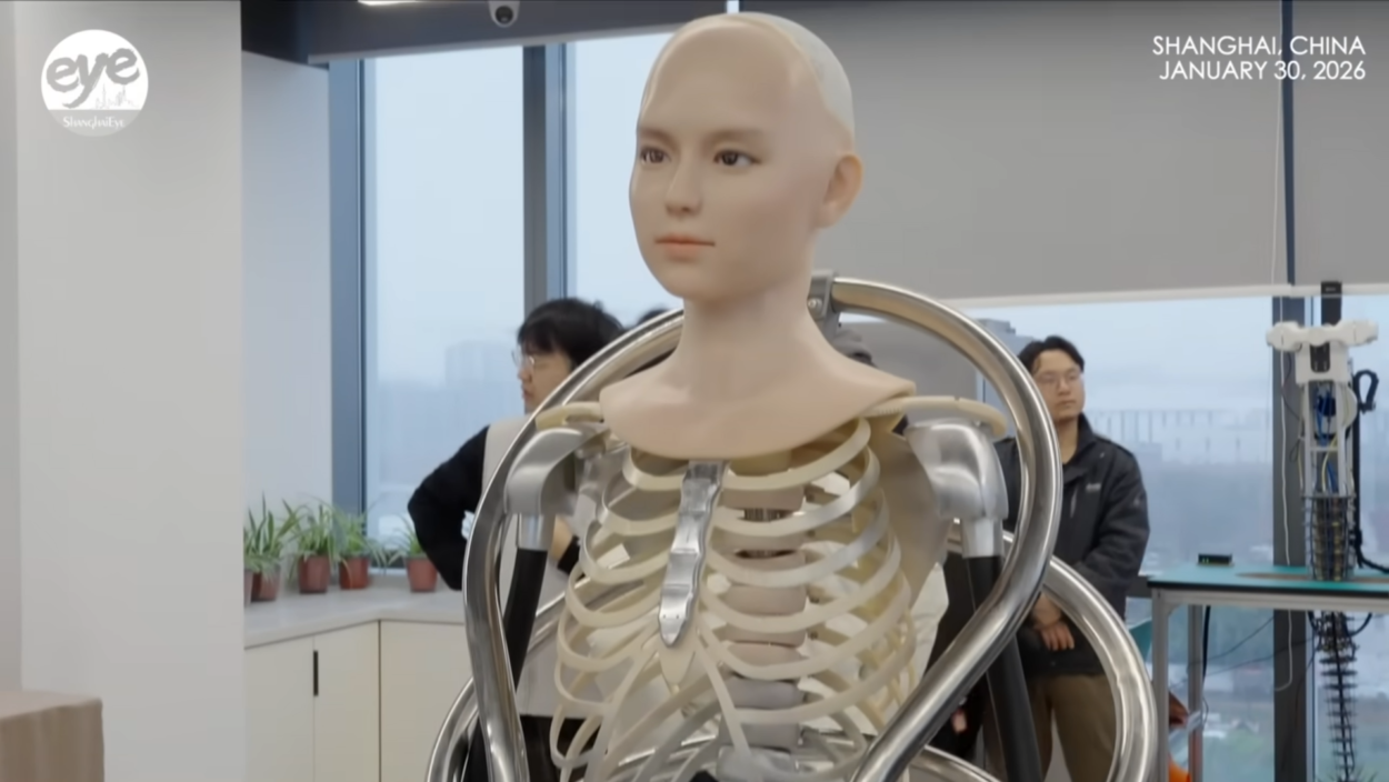 Structure "Walker 3" du robot Moya de DroidUp