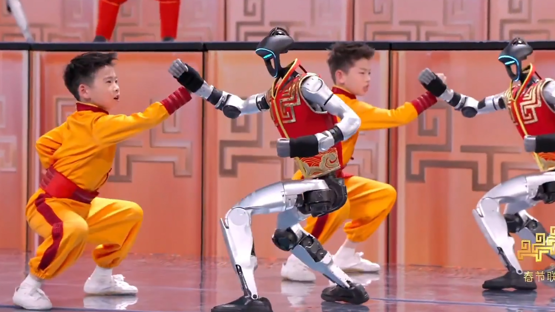 Chorégraphie de kung-fu de robots Unitree