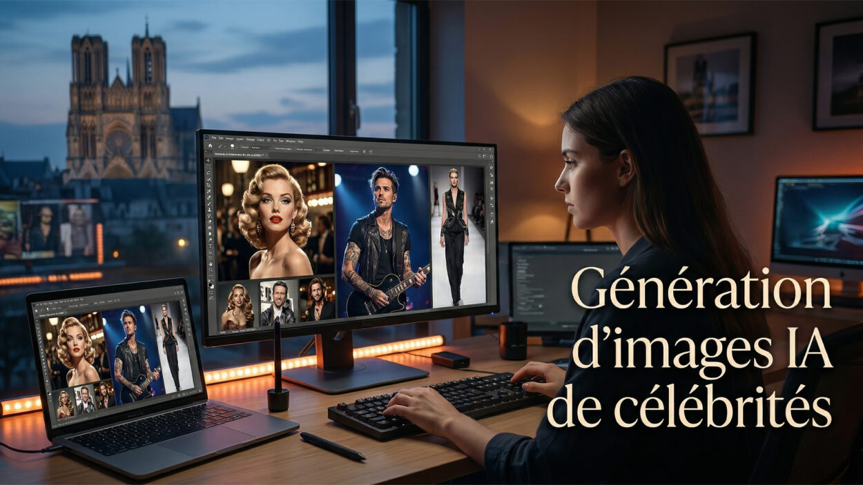 Générateurs images IA de célébrités