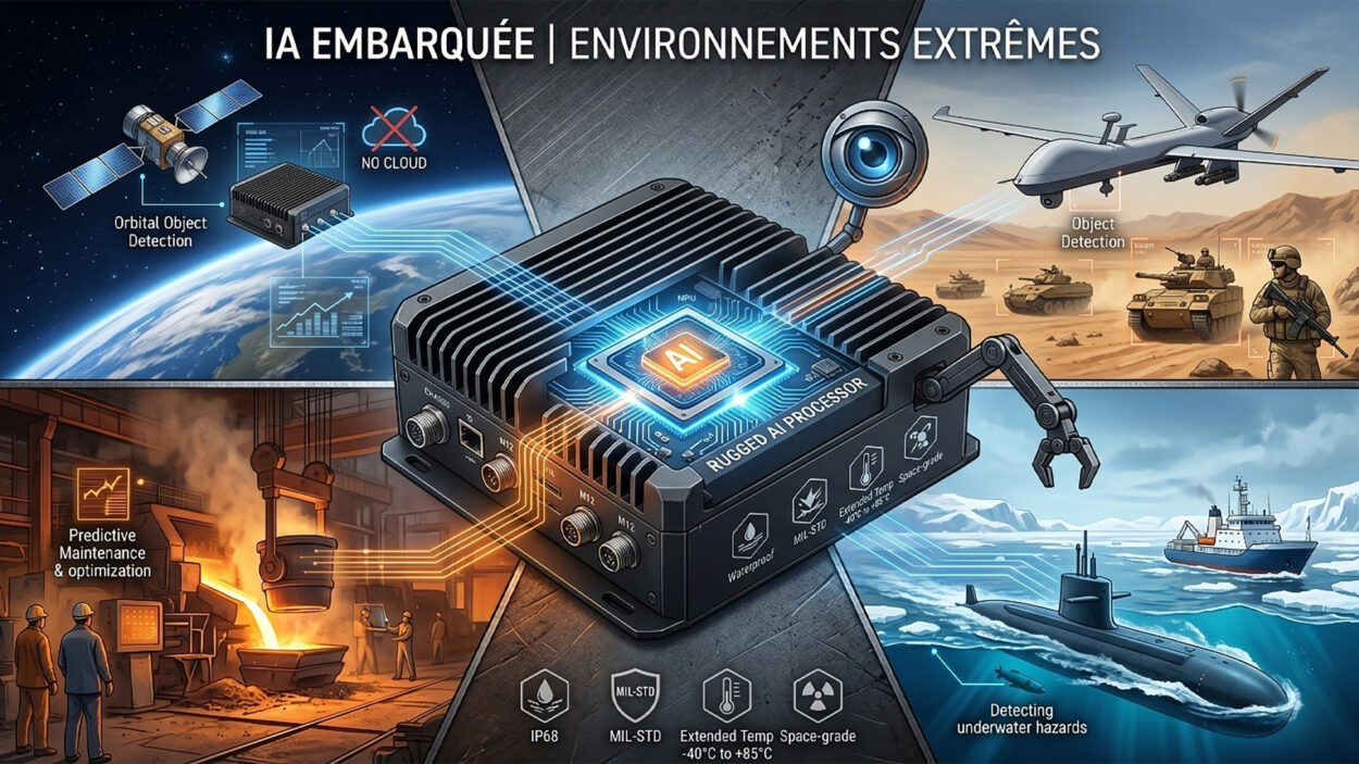 IA embarquée en environnement extrême