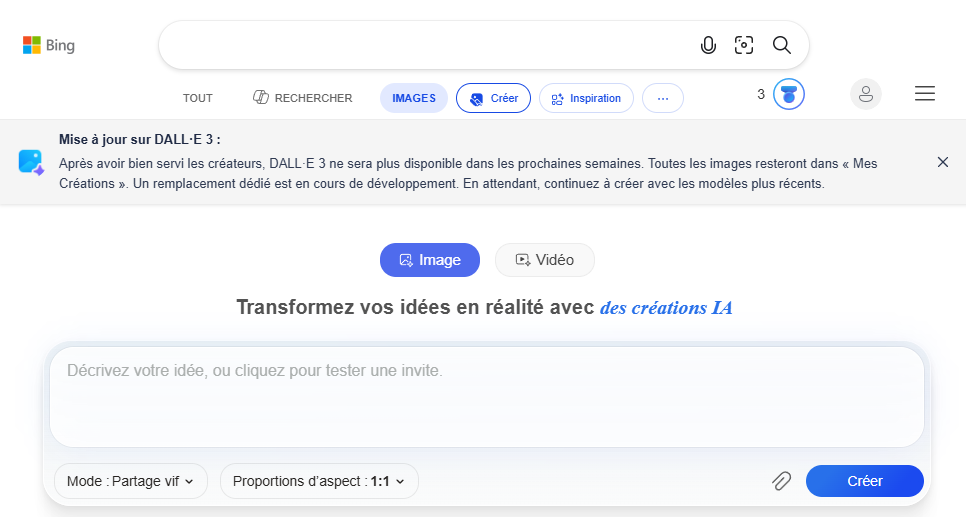 Bing Image Creator