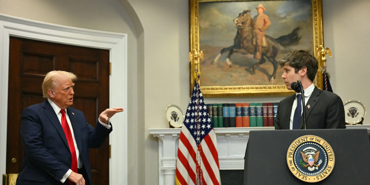 Sam Altman et Donald Trump